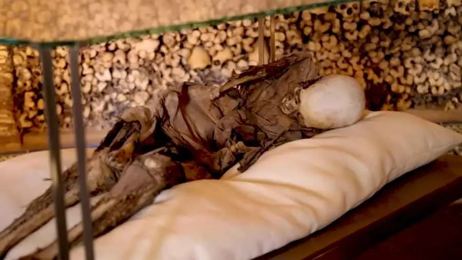 The Hanging Mummies chapel of bones evora