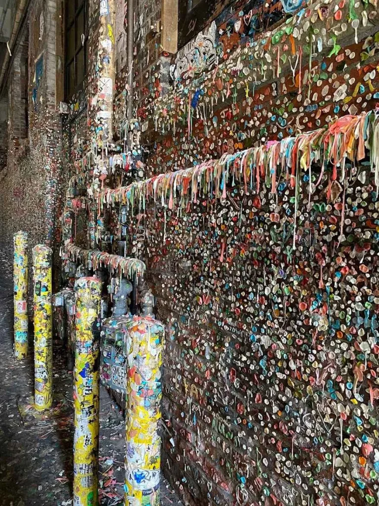 Seattle’s Gum Wall in Pike Place
