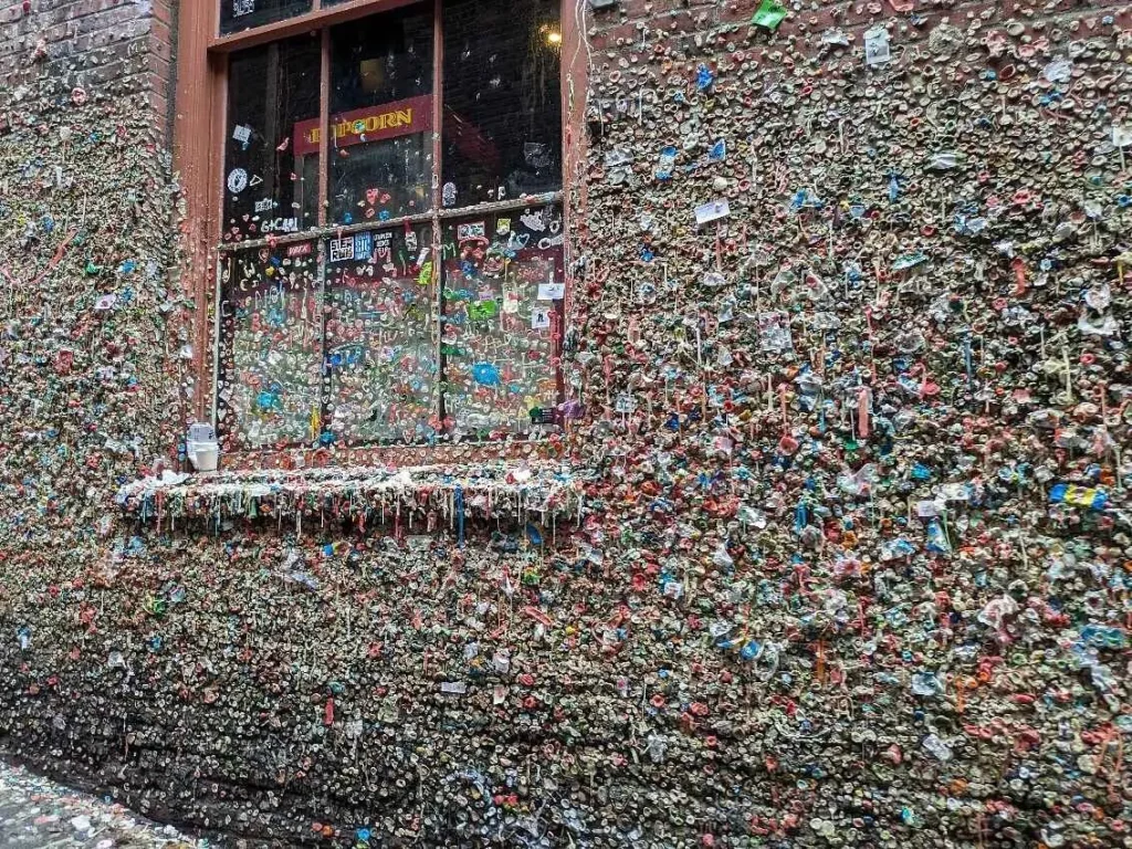 Colorful landmark in Seattle