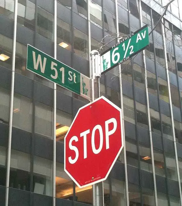6 ½ Avenue between 6th and 7th Avenue