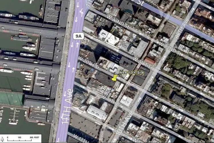 Aerial view of Baker and Williams Building