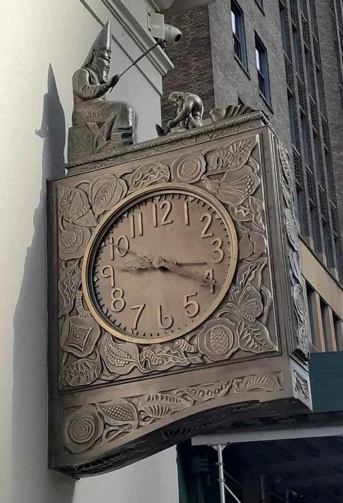 The Silk Clock, commissioned by Schwarzenbach Looms