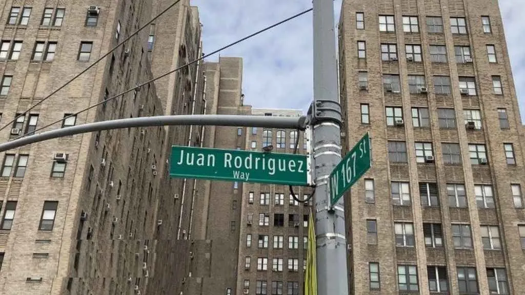 Broadway - W 167 st - Juan Rodriguez Way