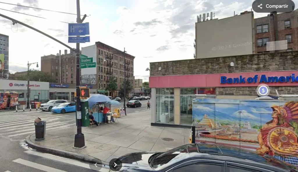 Dyckman St Broadway - Juan Rodriguez Way