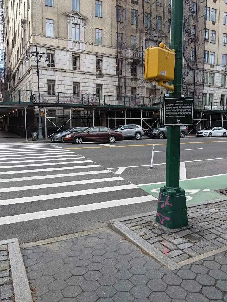 At the intersection of West 74th Street and Central Park West