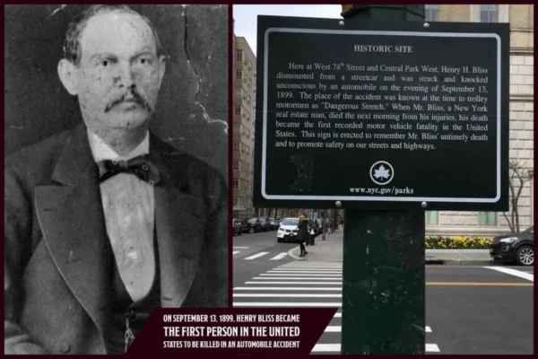 Henry Bliss, America’s First Pedestrian Fatality, Was Hit By an Electric Taxi