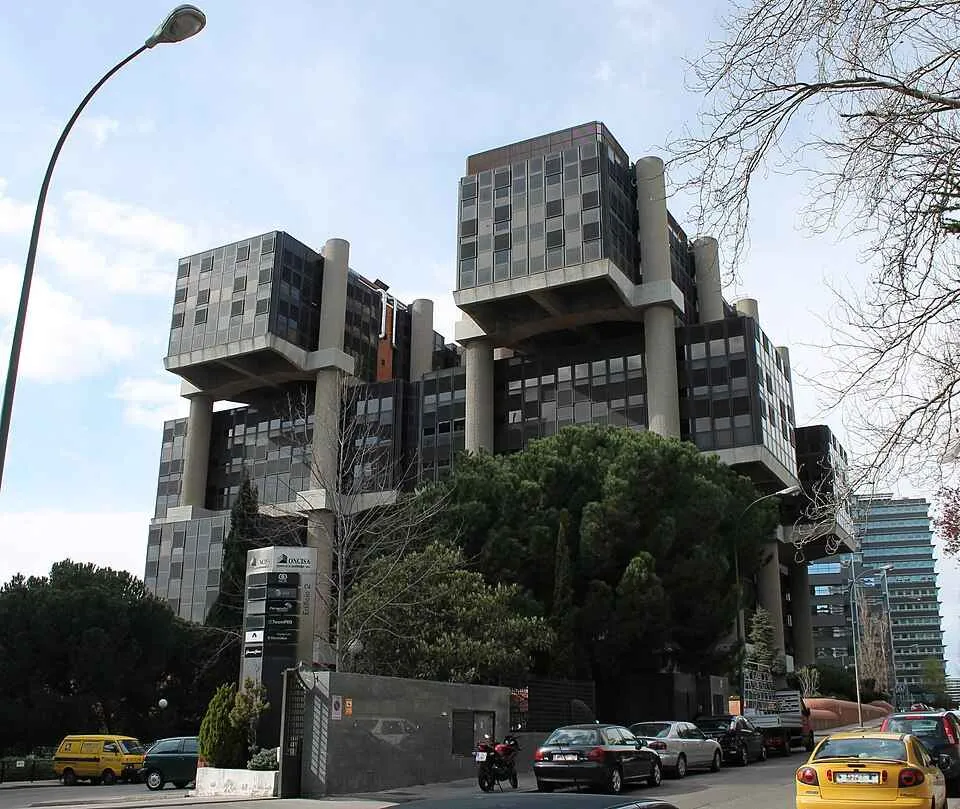 metabolist Brutalist architecture in the Spanish capital