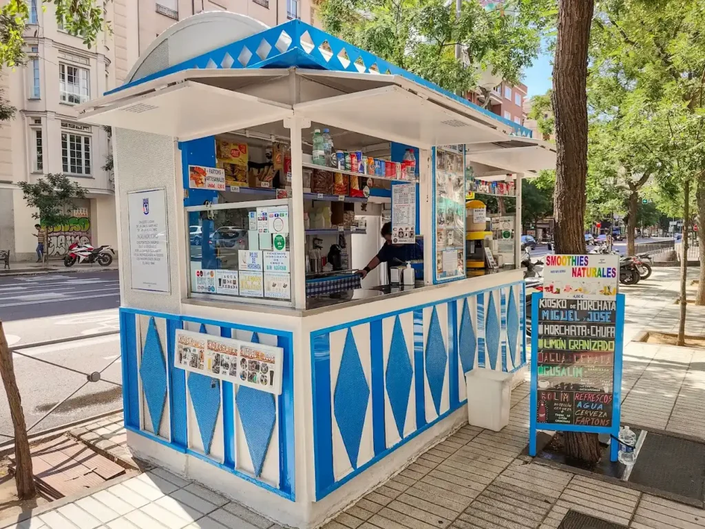 Horchata kiosk on Narvaez Street