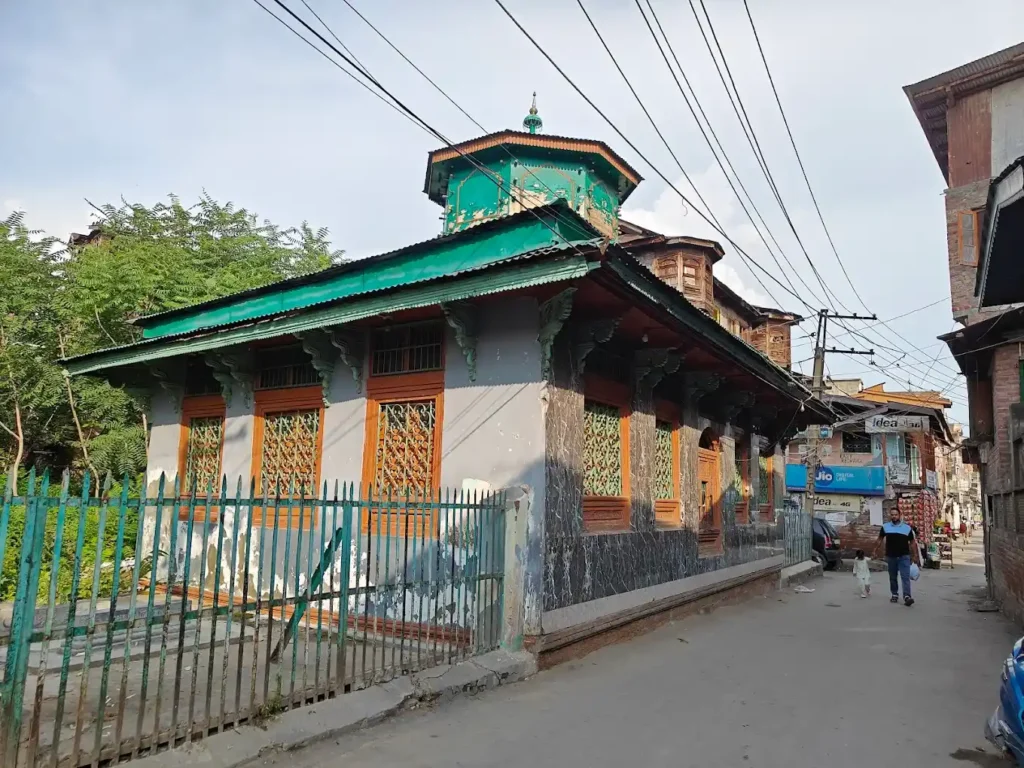 Exterior view of Roza Bal, the alleged tomb of Jesus in Srinagar, India.