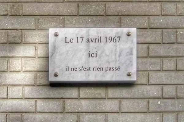 Rue de Charenton, a place where nothing happened
